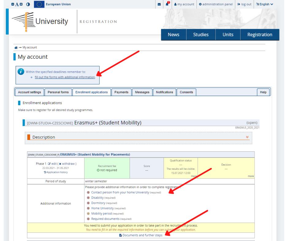 Screenshot of steps - 1
