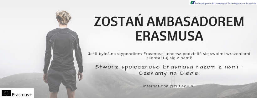 zostań ambasadorem erasmusa